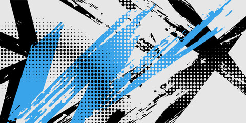 blue color pattern gradient grunge texture background.