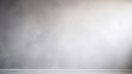 grey wall background in an empty studio