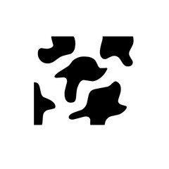 cowhide spot pattern