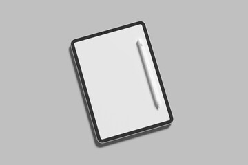 Tablet Screen Blank Mockup