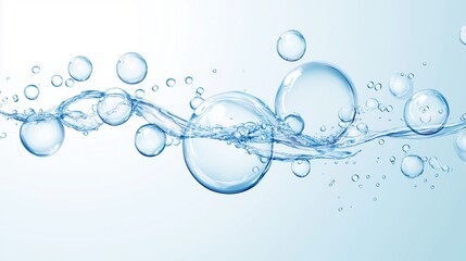 Water Bubbles and Ripples.