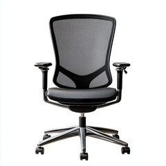 Modern Mesh Office Chair with Chrome Base.