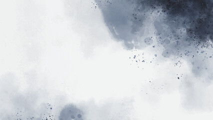 Abstract horizontal watercolor background. Hand drawn vector texture. Brush stroked painting pastel color watercolour