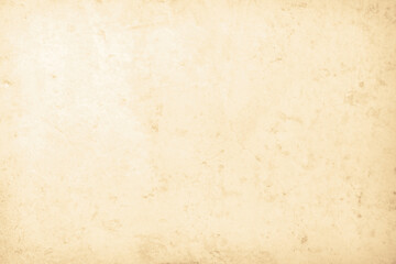 Dark old concrete wall texture background. Close Up retro plain cream color cement wall background texture. Design paper vintage parchment element show or advertise or promote product on display.