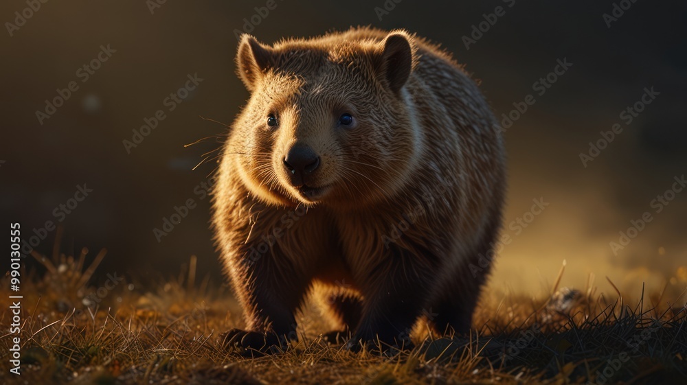 Poster Wombat in the Sunlight