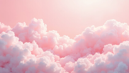 Pink cloud sky pastel