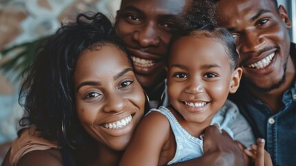Fototapeta premium Happy family background illustration generated by ai