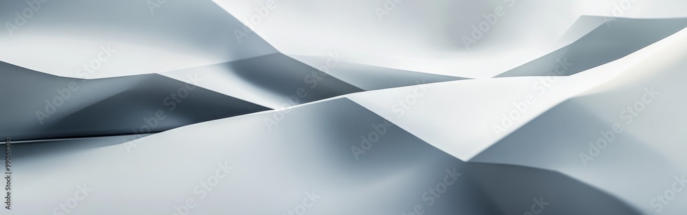 Poster soft white fabric drapes elegantly, creating a serene texture in natural light during midday