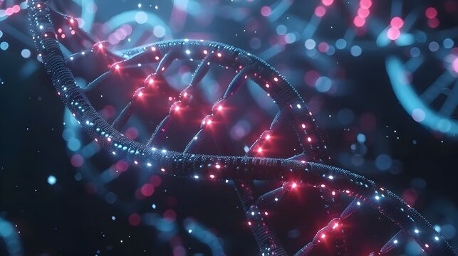 Digital Animation of DNA Data Encoding and Molecular Assembly in Real Time
