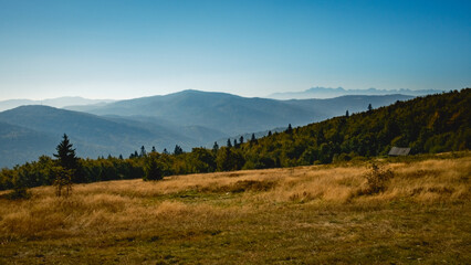 Beskid Wyspowy - krajobraz g&oacute;rski Beskid&oacute;w