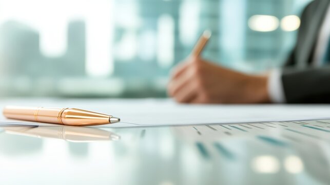 A board of directors gathers in a formal setting, reviewing a business proposal and making strategic decisions for the company.