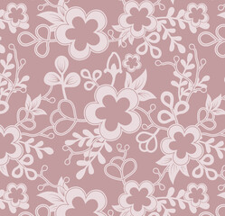 seamless gentle vector paisley print with ethnic paisley and flowers pattern, allover composition. Detailed beautiful paisleys with floral motives in black and white.