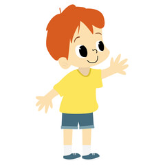 Cute Kid Illustration