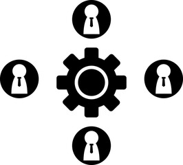 employee business management icon