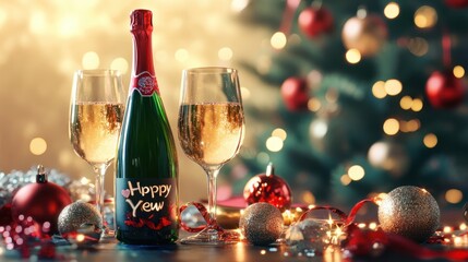 2025 Happy New Year design