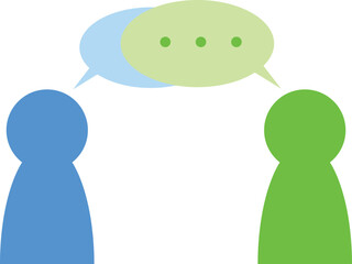 talking consult business management employee human resources icon