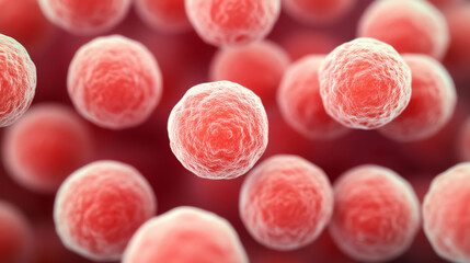 Neisseria gonorrhoeae, Causes gonorrhea, a sexually transmitted infection, 3D illustration.