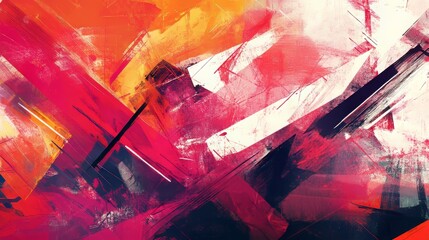 Artistic sketch backdrop material. Abstract geometric pattern. Chaos and random. Modern art drawing painting. 2d illustration. Digital texture wallpaper