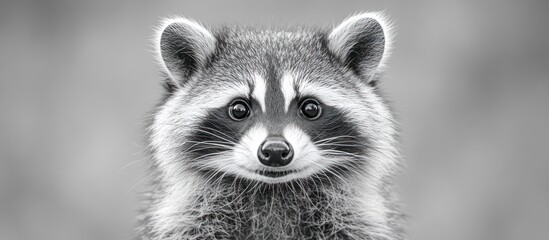 Portrait of a Raccoon