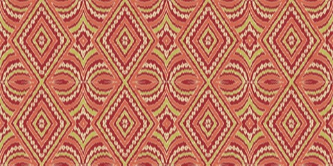 uzbekistan ikat silk fabric diamond pattern texture background