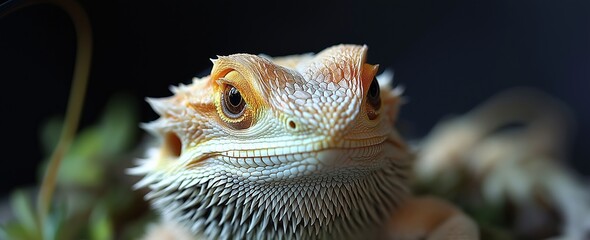 Lizard is laying on the sand with sunglasses on its face. The lizard is wearing a pair of sunglasses and he is enjoying the sun. bearded dragon in the beach with colorfull sunglasses