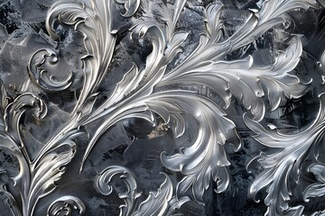 abstract silver background