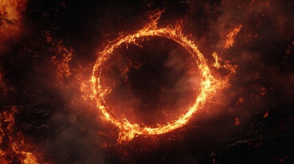 Logo concept for the second circle of hell. The Void Meckons Reflects the feeling of looking into the void and the heaviness it carries. Reflects the emotional journey within this circle.