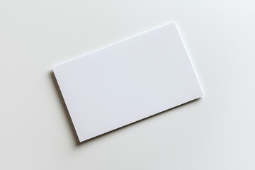 Paper A4 Mockup on White Background created with Generative AI