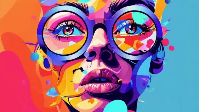 Cette image est une illustration de fond artistique cr&eacute;ateur abstrait