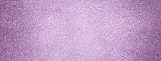 Light purple and violet background from felt textile material with vignette. Structure of lilac suede velvet fabric