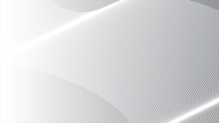 Grey abstract background with curve stripes line for backdrop or presentation