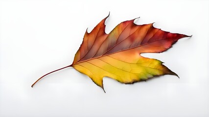 multicolored fallen leaf