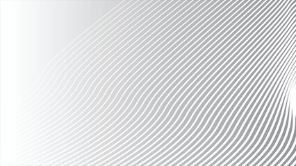 Naklejka premium Grey abstract background with curve stripes line for backdrop or presentation