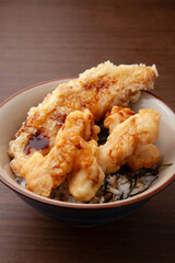 とり天丼