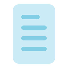 Obraz premium note icon for illustration