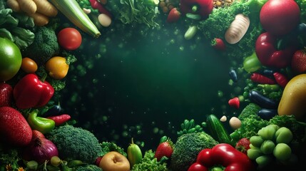 world food safety day background concept, space area for text