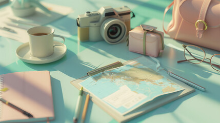 table setting trip planner