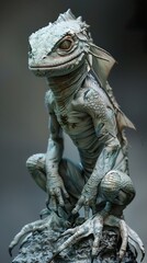 Fantasy Creature: A Detailed Lizard-Like Monster