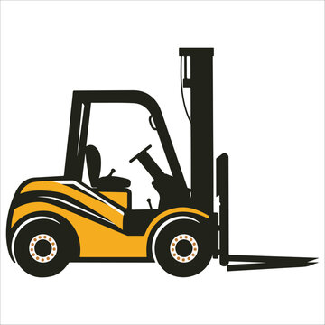 recommend clip art: Warehouse vehicle isolated - Construction Clipart Vector illustration 
                    