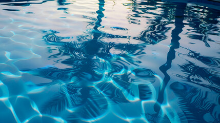 blue water background