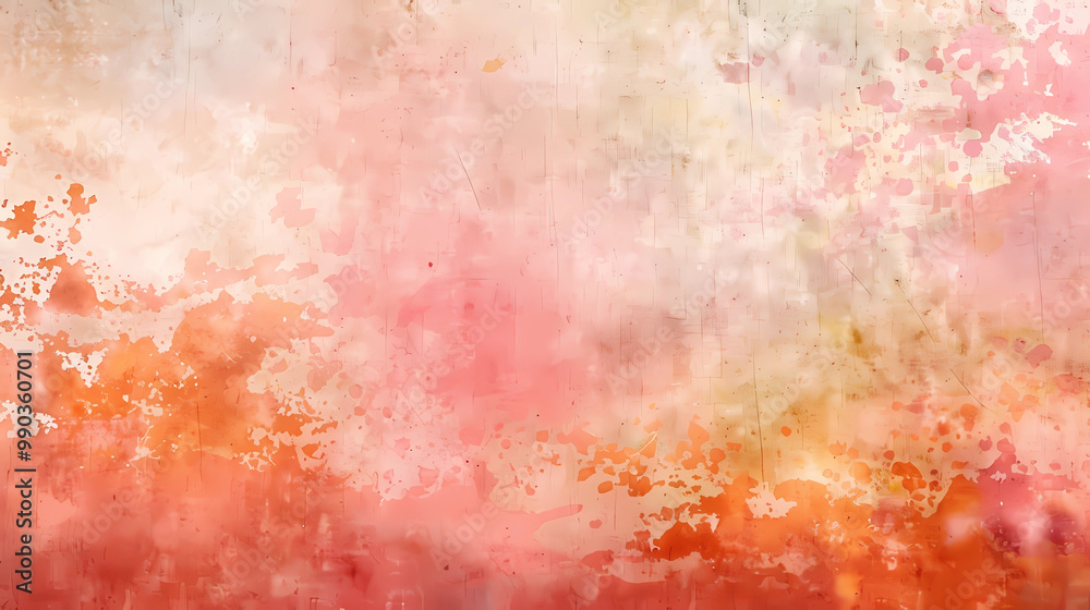 Poster abstract watercolor background with splashes