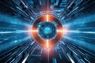 Advanced Digital Visualization of Cyberspace Broadband High-Speed Data Transfer and Cyber Technology