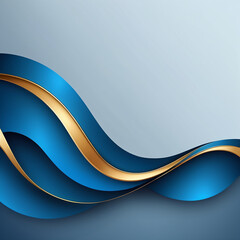 Luxury background with modern Abstract geometric shapes with blue and gold elements blend with luxury. suitable for Graphic design elements for invitations, covers, backgrounds. Elegant decoration