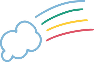 cute pen line doodle hand drawn