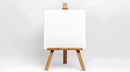 Blank Canvas on an Easel