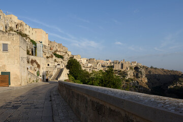 Matera in Puglia, Italy, Cityscape