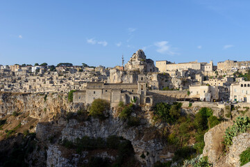 Obraz premium Matera in Puglia, Italy, Cityscape