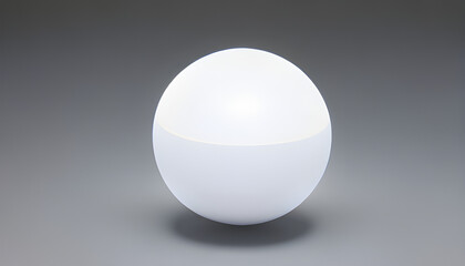 egg isolated on white  with white background Generative AI