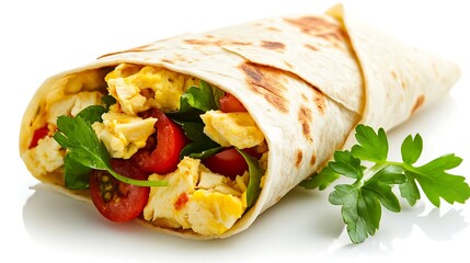 Delicious and Fresh Burrito