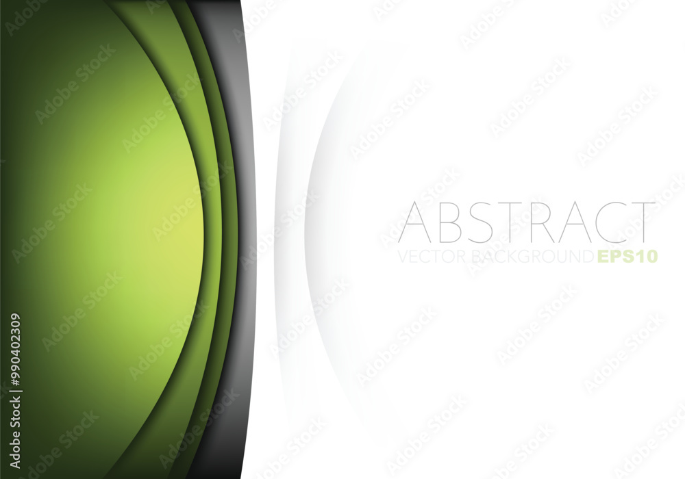 Fototapete graphic vector curve line overlap background for text and message design